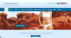 Desktop Screenshot of lvcosmeticsurgery.com